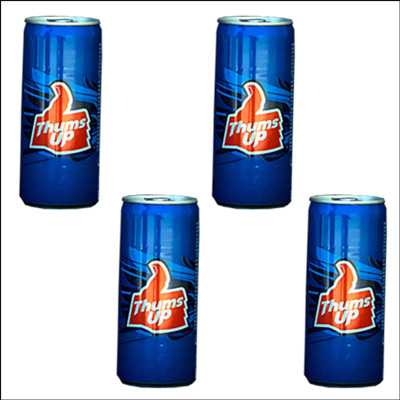 "Thumsup 300 ml - 4 Tins - Click here to View more details about this Product